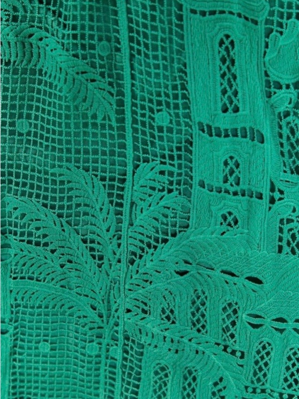 FARM Rio Green Morada Boa Guipure Dress - Picture 3 of 3